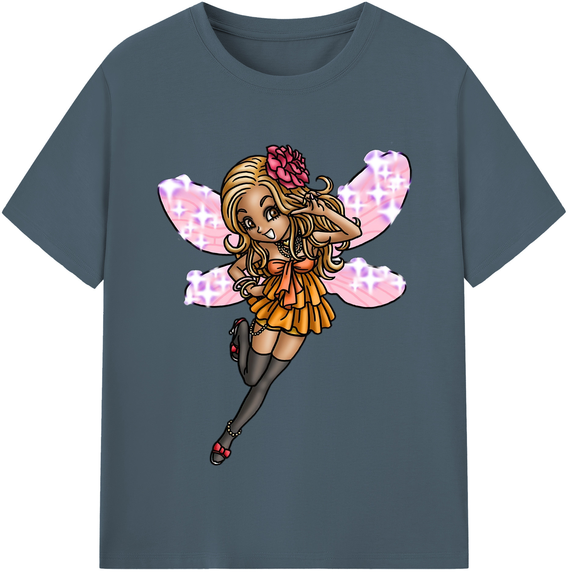 （画像用） ドラゴンクエスト Doragon Kuesuto Dragon Quest 綿100％半袖Tシャツ（フロントプリント）